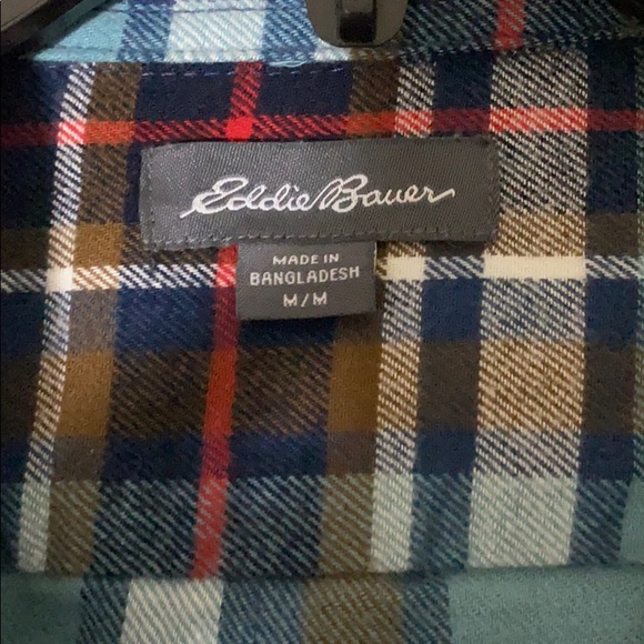 Blue flannel size M - Picture 2 of 2